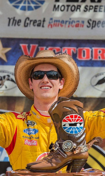 Dominant Logano survives late caution for win